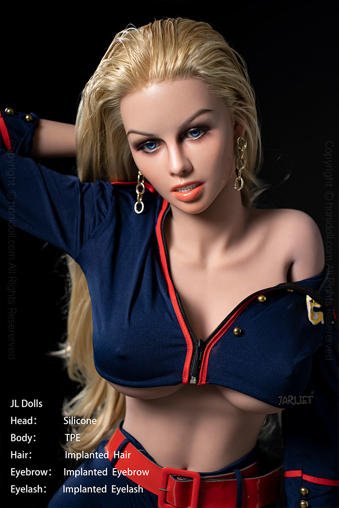 Jarliet 148cm Realistic Big Breasts Doll - Blue Sports Outfit H4763 Jarliet HANIDOLL
