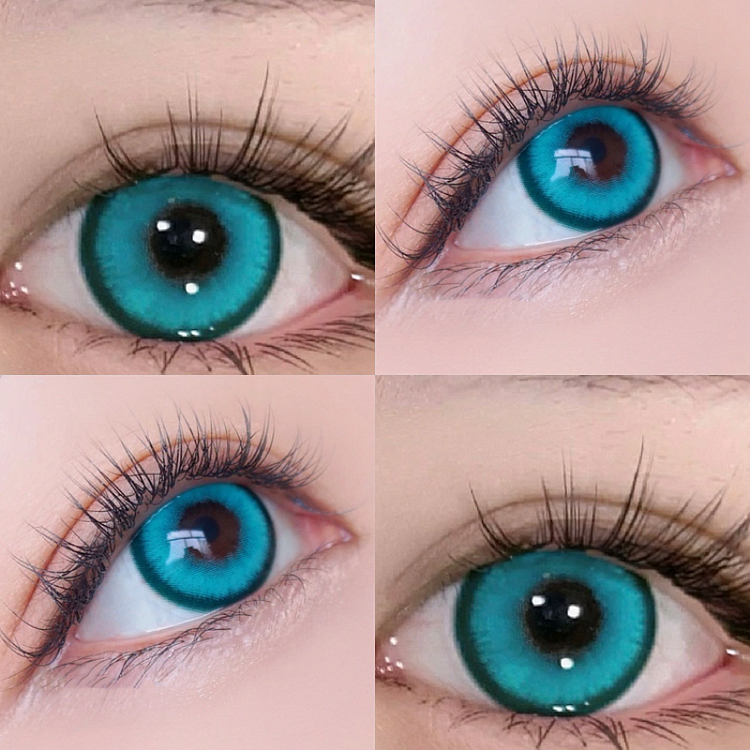 【PRESCRIPTION】Doya Cyan Blue Colored Contact Lenses