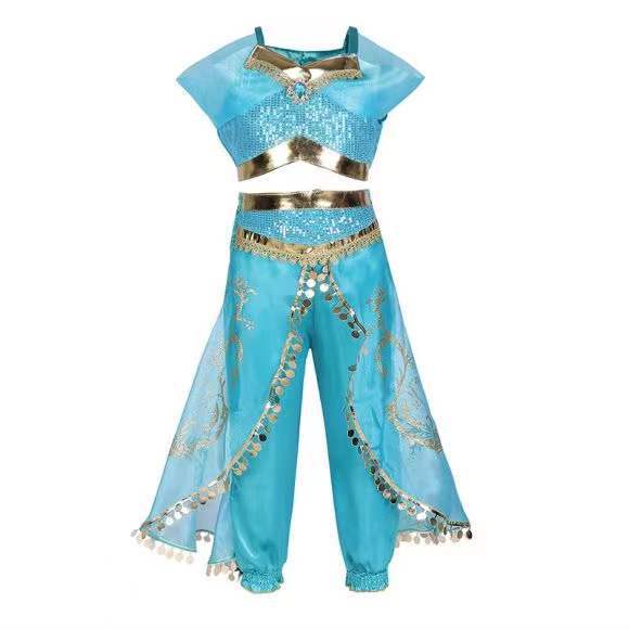 Enchanting Jasmine Princess Halloween Dress for Girls - New Collection