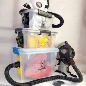 Smell Box Fetish Mask Gas. Rubber Latex Gear Fetish Piss BDSM ...