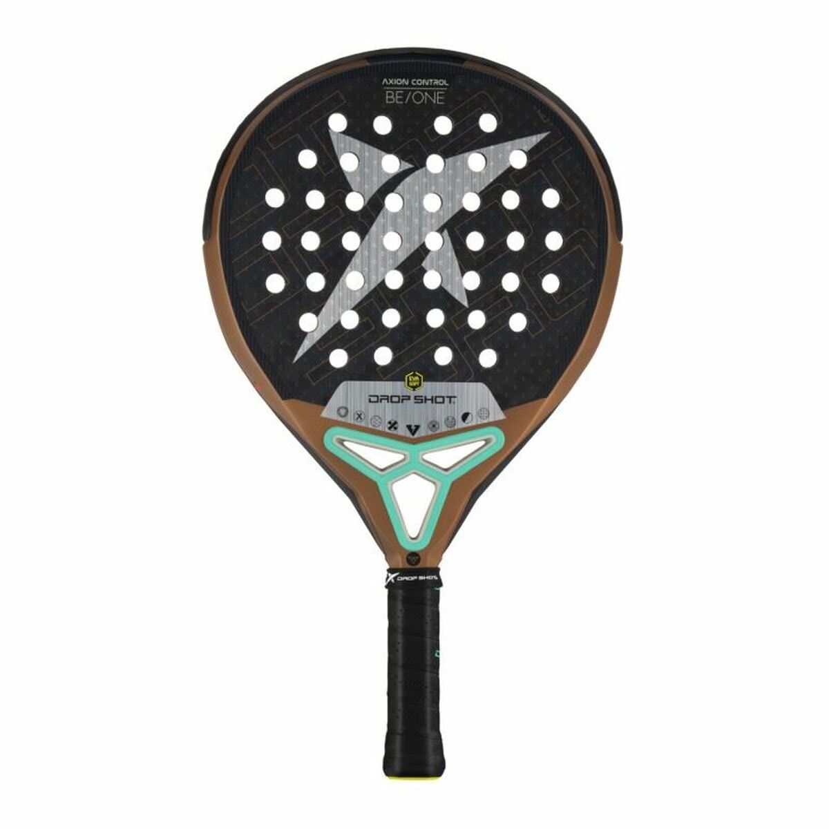 Padel Racket Drop Shot Axion Control Black
