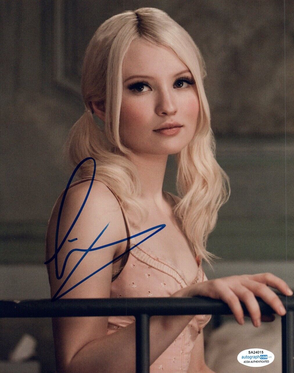 Emily Browning Signed Autograph 8x10 Photo Poster painting Sucker Punch American Gods COA ACOA