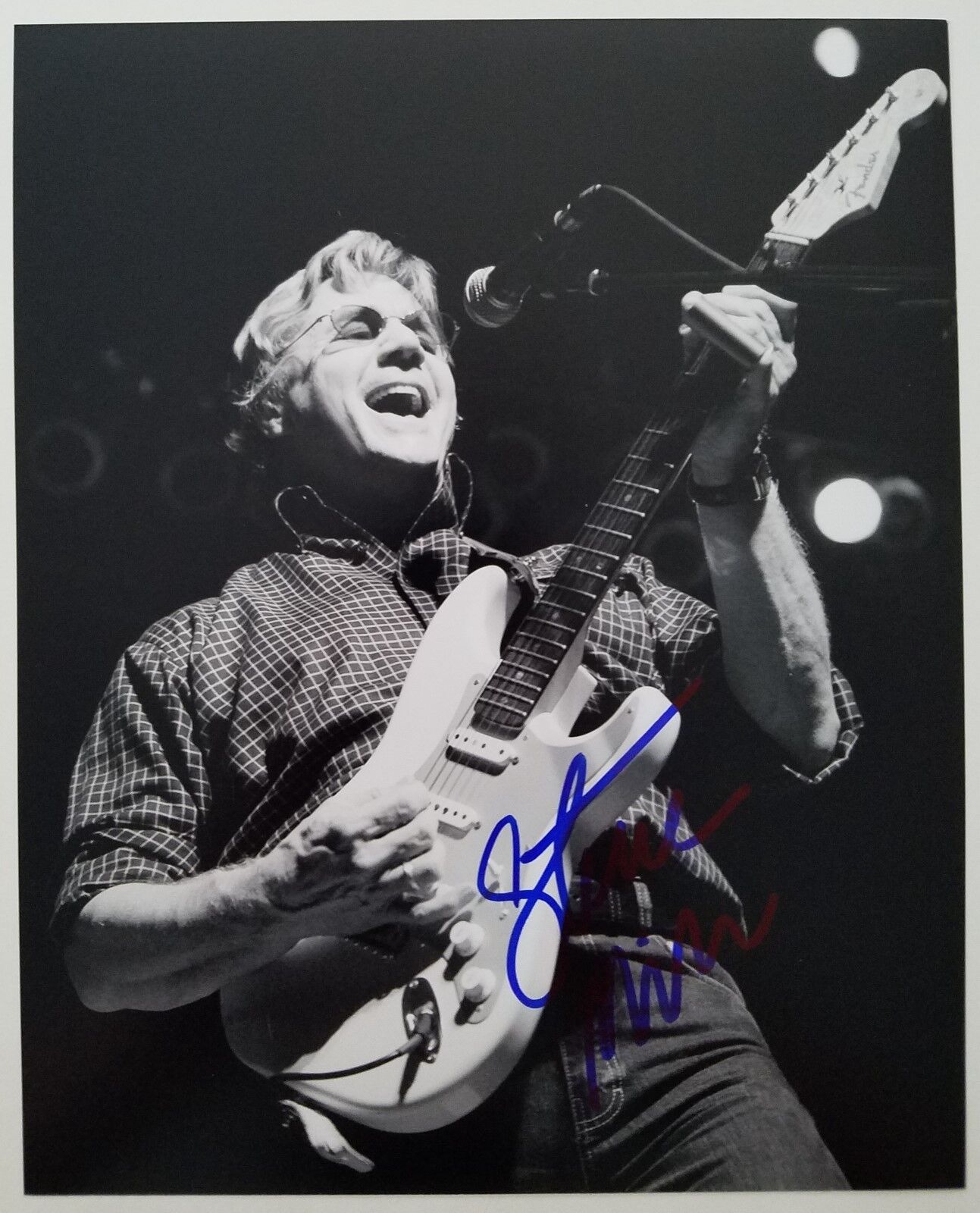 Steve Miller Signed 8x10 Photo Poster painting Band Lead Singer Guitarist The Joker Legend RAD