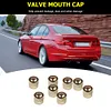8pcs Copper Car Tire Valve Stem Air Caps Wheel Tyre Valve Caps Dust Covers