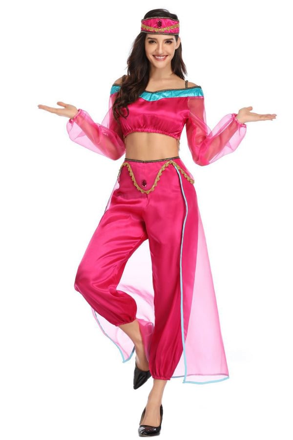 Aladdin Jasmine Costume For Adult-elleschic