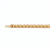 18K Yellow Gold Marquise Cut & Round Cut Lab Diamond Floral Tennis Bracelet