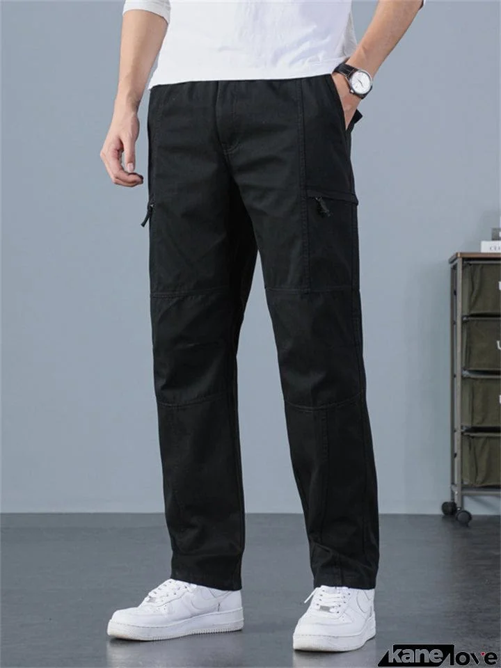 Casual Popular Straight-leg Work Trouser for Men