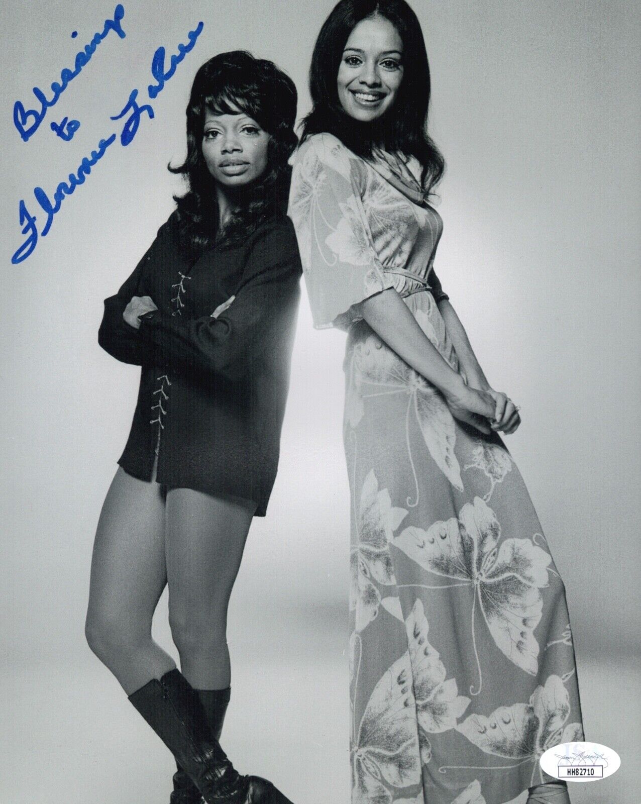 FLORENCE LaRUE Signed 5th DIMENSION Aquarius 8x10 Photo Poster painting Autograph JSA COA Cert