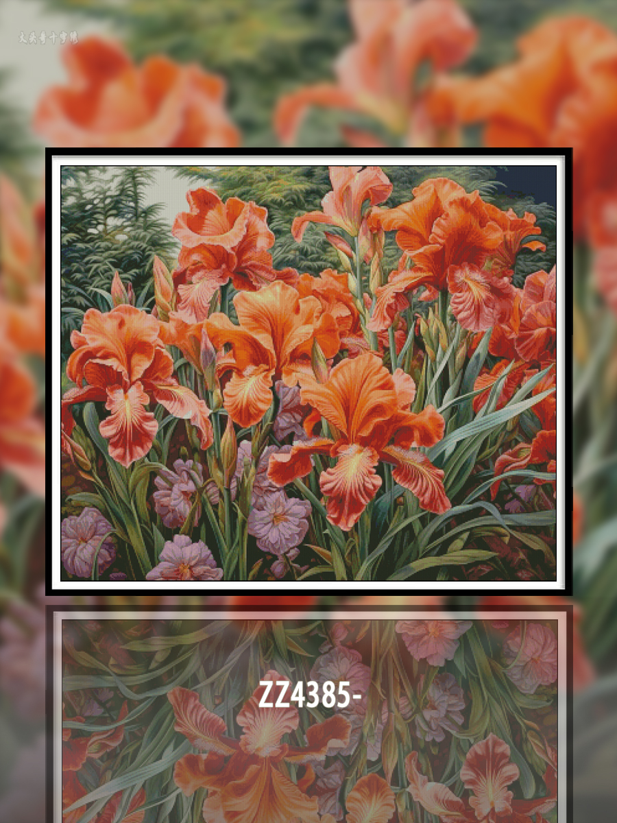 [ZZ4385-Love Iris] Painting Fairy Cross Stitch