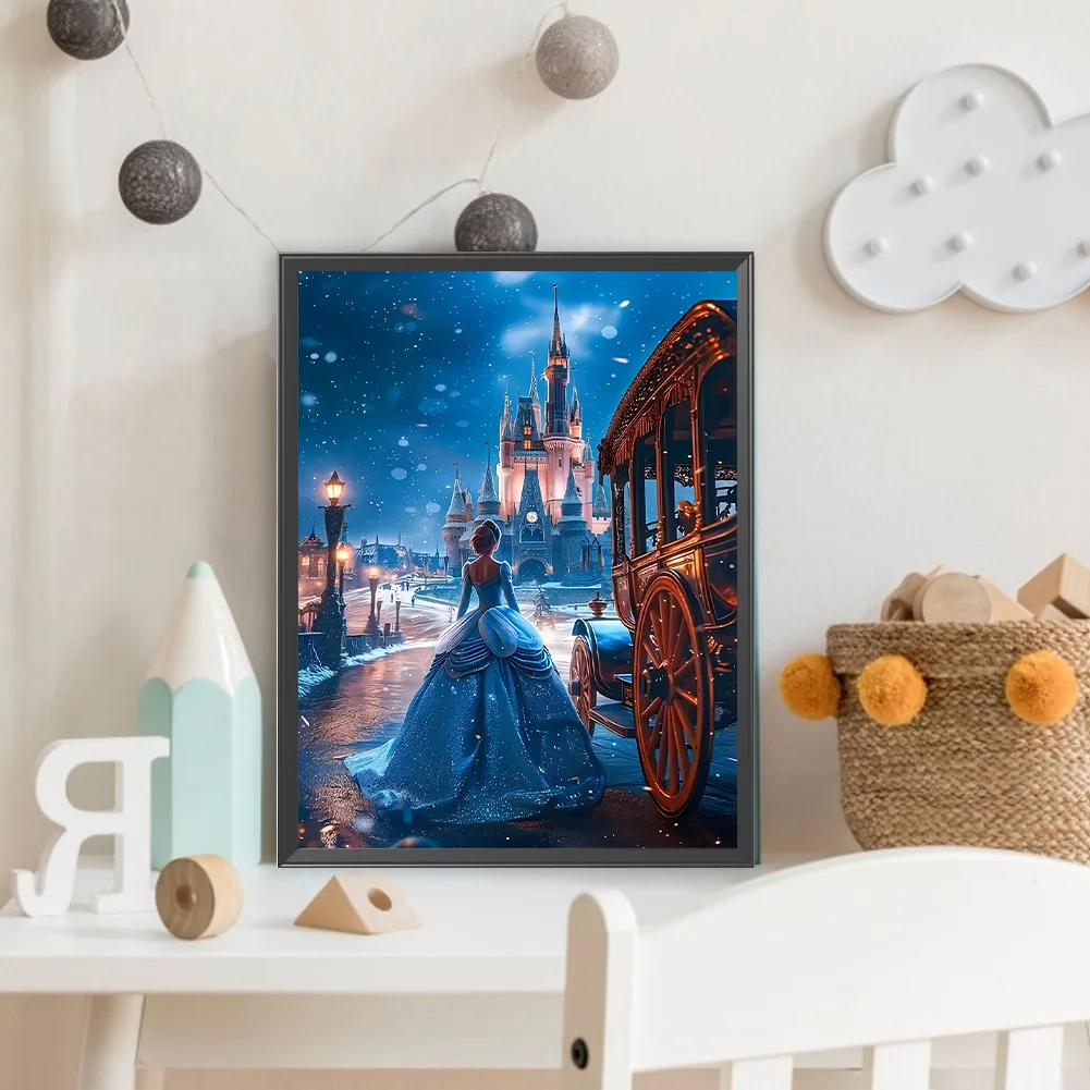 Diamond Painting - Full Round Drill - Pincess(Canvas|30*40cm)