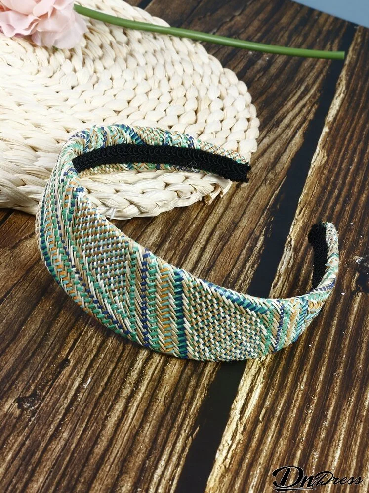 Woven Wide Hair Hoop