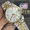 Lady's Rolex 31mm Datejust m278273-0028 Two Tone Yellow Gold on Jubilee with Mother-of-pearl Diamond-set Dial Super clone