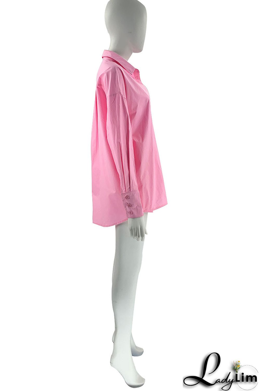 Orange Casual Solid Patchwork Buckle Turndown Collar Long Sleeve Two Pieces