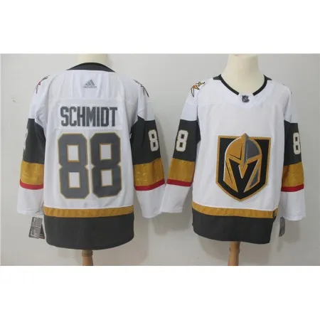 Men's  Vegas Golden Knights #88 Nate Schmidt White Stitched NHL Jersey