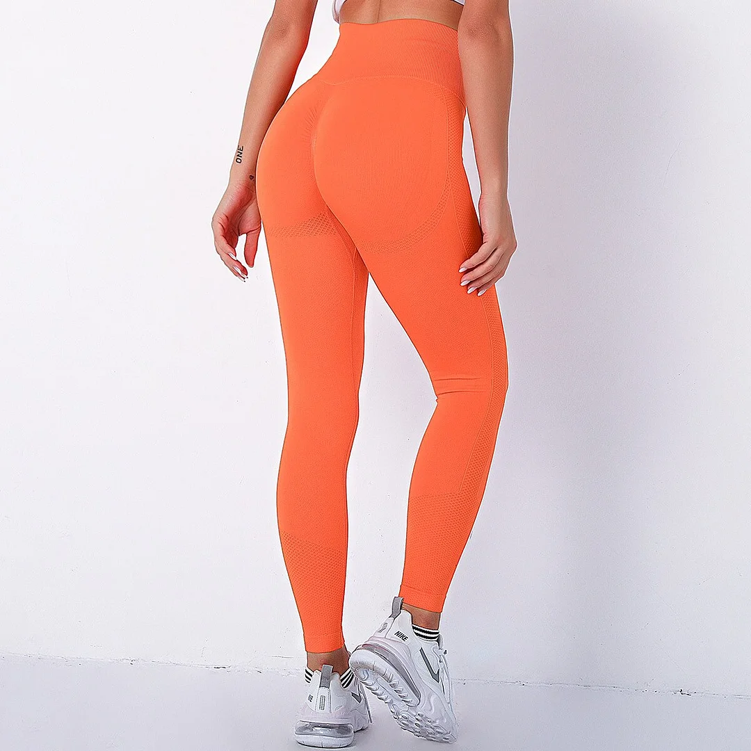 SVOKOR Sexy Fitness Leggings Women Seamless Push Up Leggings Bubble Butt Pants Gym Clothing High Waist Jogging For Femal