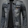 Fashion denim trend retro casual jacket