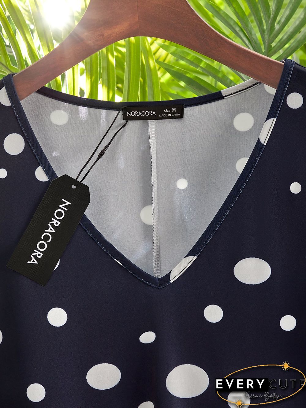 V Neck Short Sleeve A-Line Holiday Knitting Dress