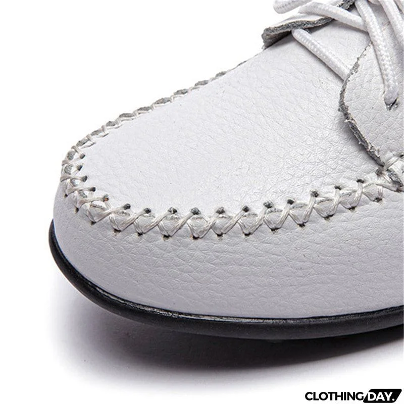 New Comfy Lace-Up Summer Loafers for Women