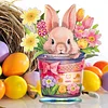 Diamond Painting Acrylic Easter Eggs Rabbit Desktop Ornaments Kit