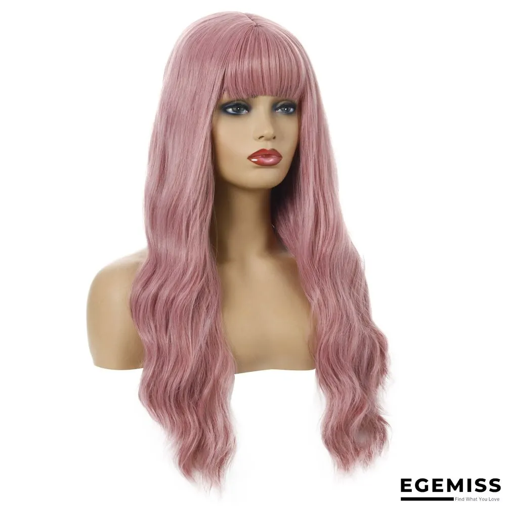 Fashion Long Curly Hair Ladies Fluffy Wavy Curly Headgear | EGEMISS