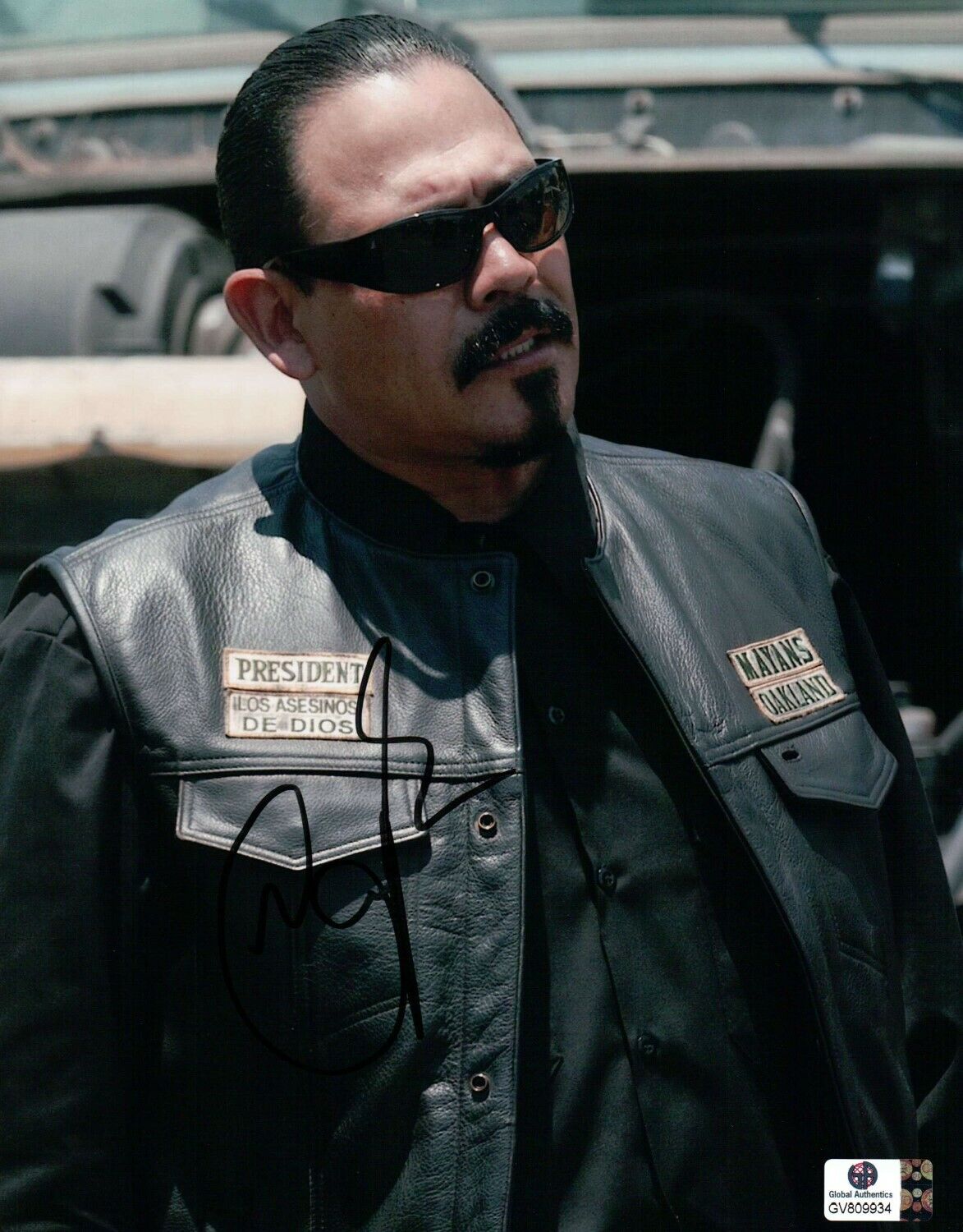 Emilio Rivera Signed Autographed 8X10 Photo Poster painting Sons of Anarchy Sunglasses GV809934