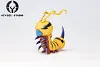 Kunemon & Dokunemon - Digimon Resin Statue - Newbee Studios