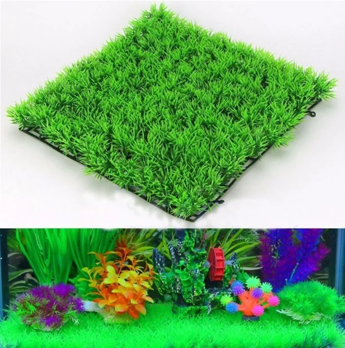 Artificial Grass for Aquarium Tank Decor