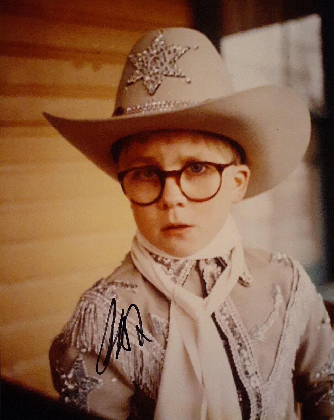 Peter Billingsley signed 8x10