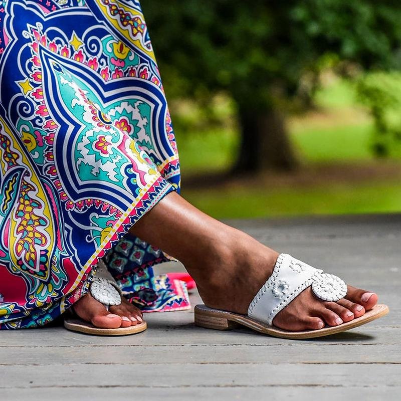 jacks flat sandal