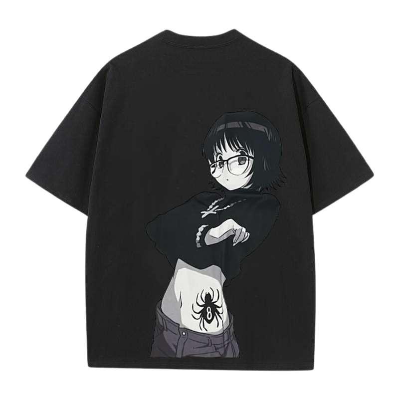 Shizuku Hunter Printed Men's Oversized T-shirts