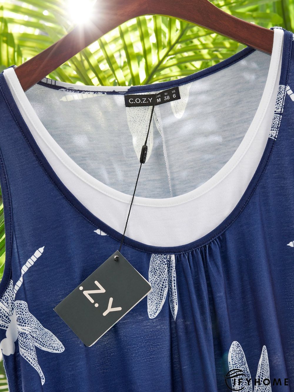 Casual Crew Neck Sleeveless Dress | IFYHOME