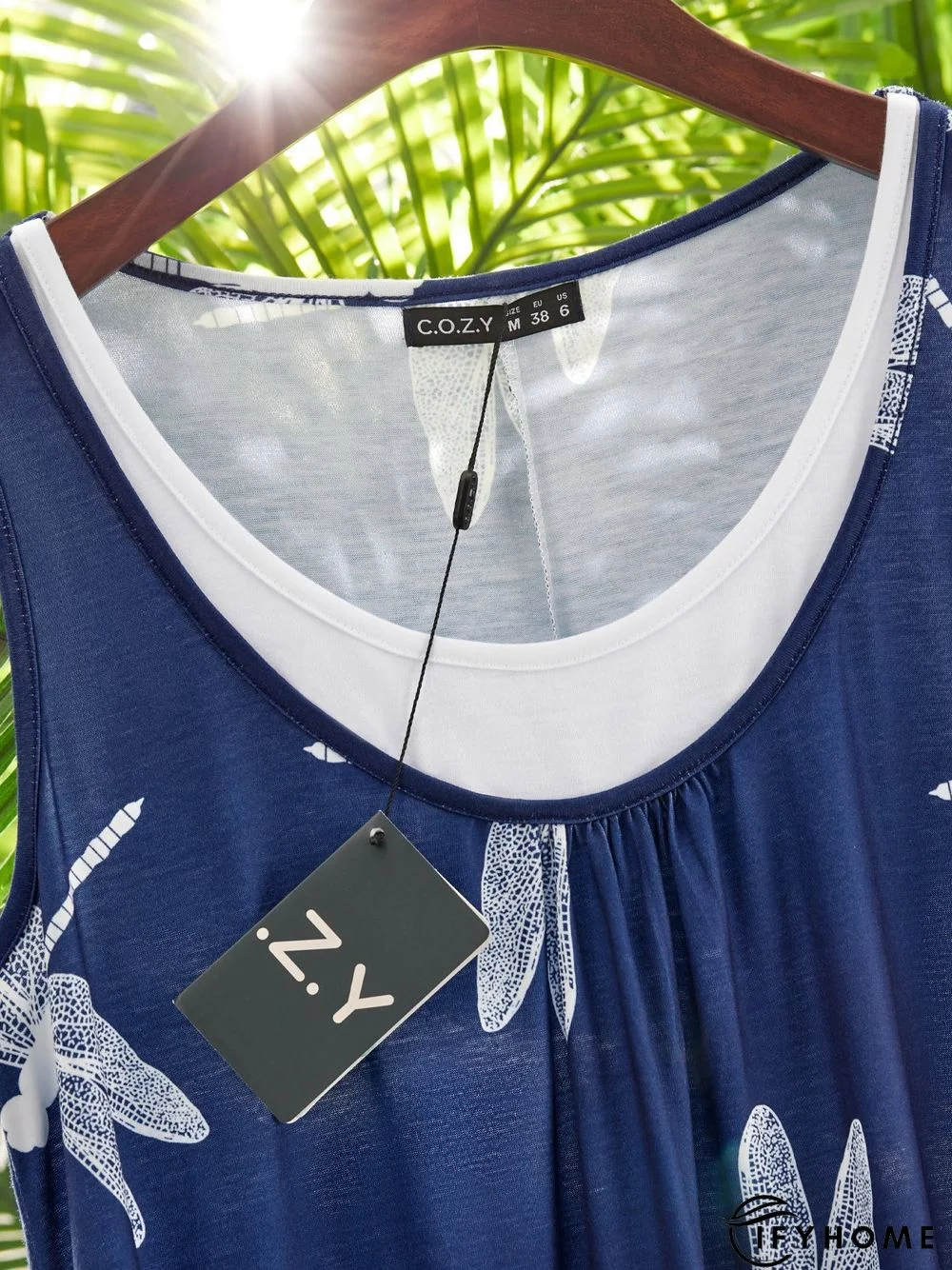 Casual Crew Neck Sleeveless Dress | IFYHOME