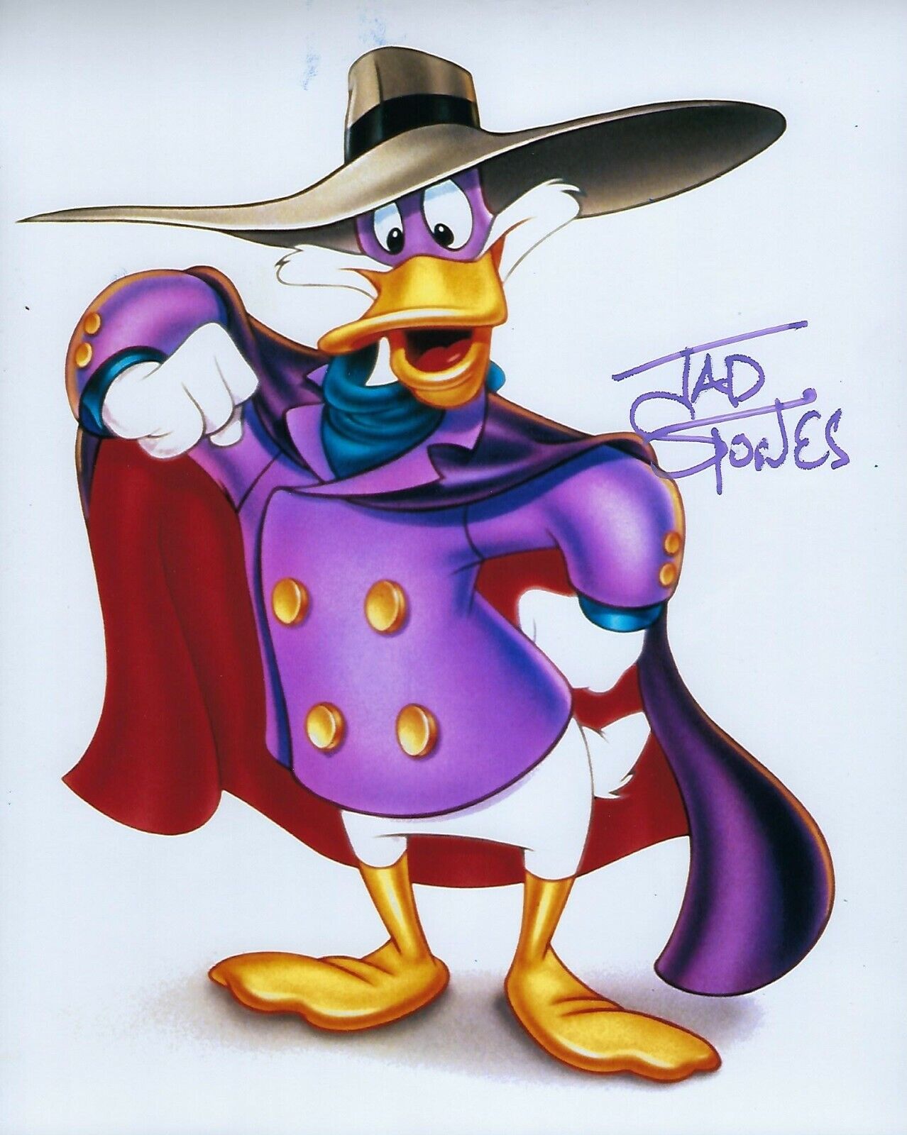 GFA Darking Duck Producer * TAD STONES * Signed 8x10 Photo Poster painting T1 COA