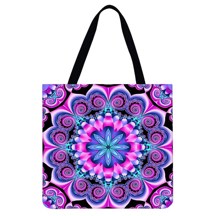 Mandala - Linen Tote Bag