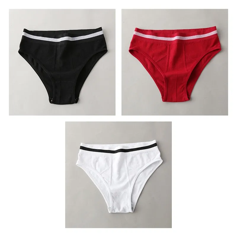 High-Rise Panties For Woman Seamless Sport Briefs Women's Underwear Female Panties Underpants Ladies Intimates New BANNIROU