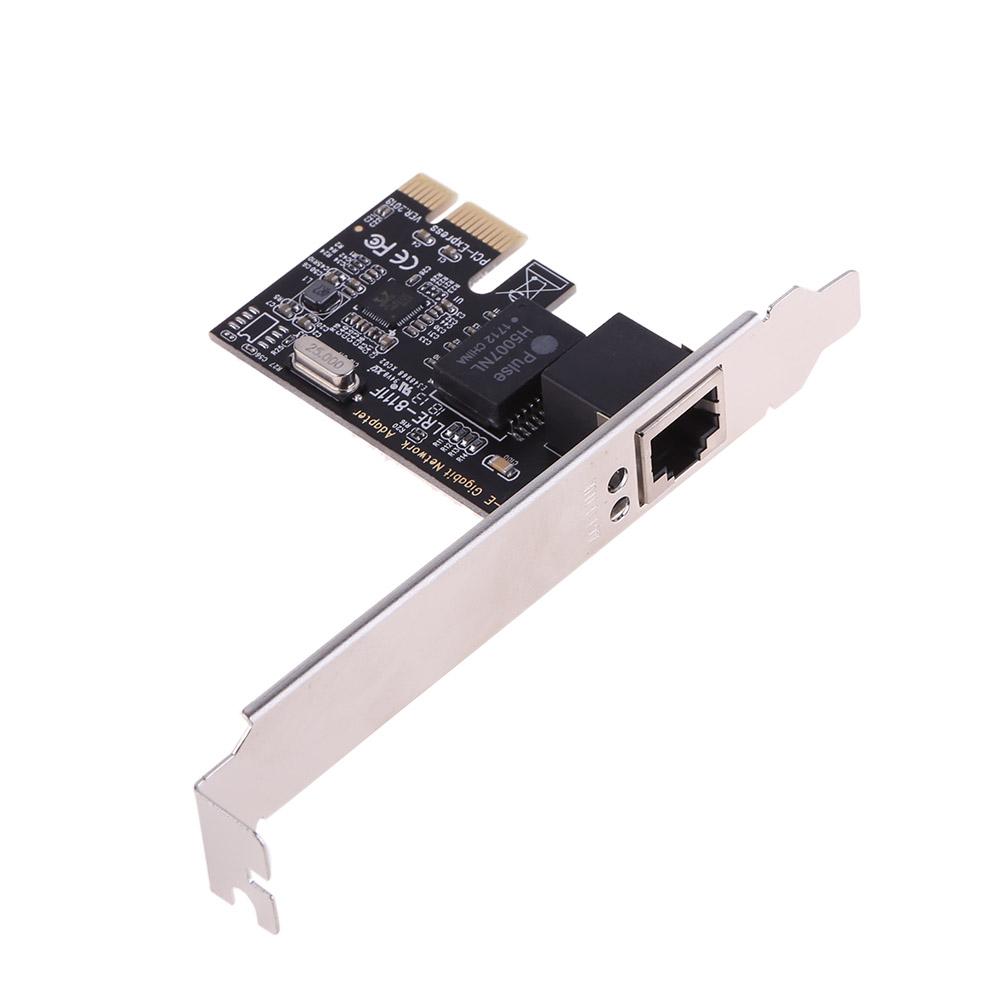

Chipset RTL8111E Gigabit Ethernet PCI-Express PCI-E Network Card Adapter, 501 Original