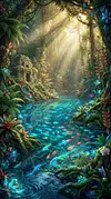 Luxury AB Velvet Diamond Painting Kit - Landscape