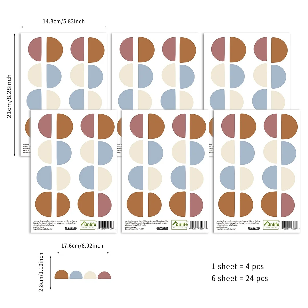 Boho Flowers Wall Stickers for Kids Room Baby Nursery Girls Boys Living Room Nordic Warm Home Decoration Vinyl Vintage Decal