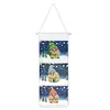 DIY Diamond Painting 3 Pockets Home Organizer Wall Door Hanging Storage Bag Kit