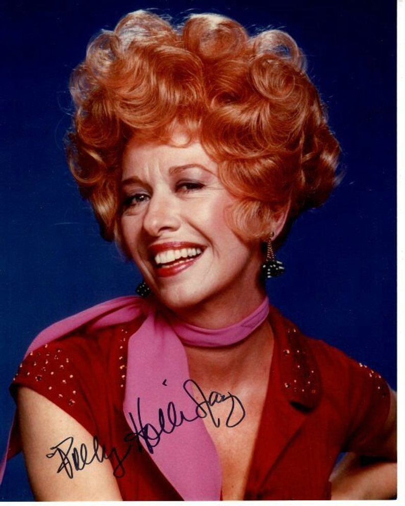 Polly holliday signed autographed alice flo castleberry Photo Poster painting