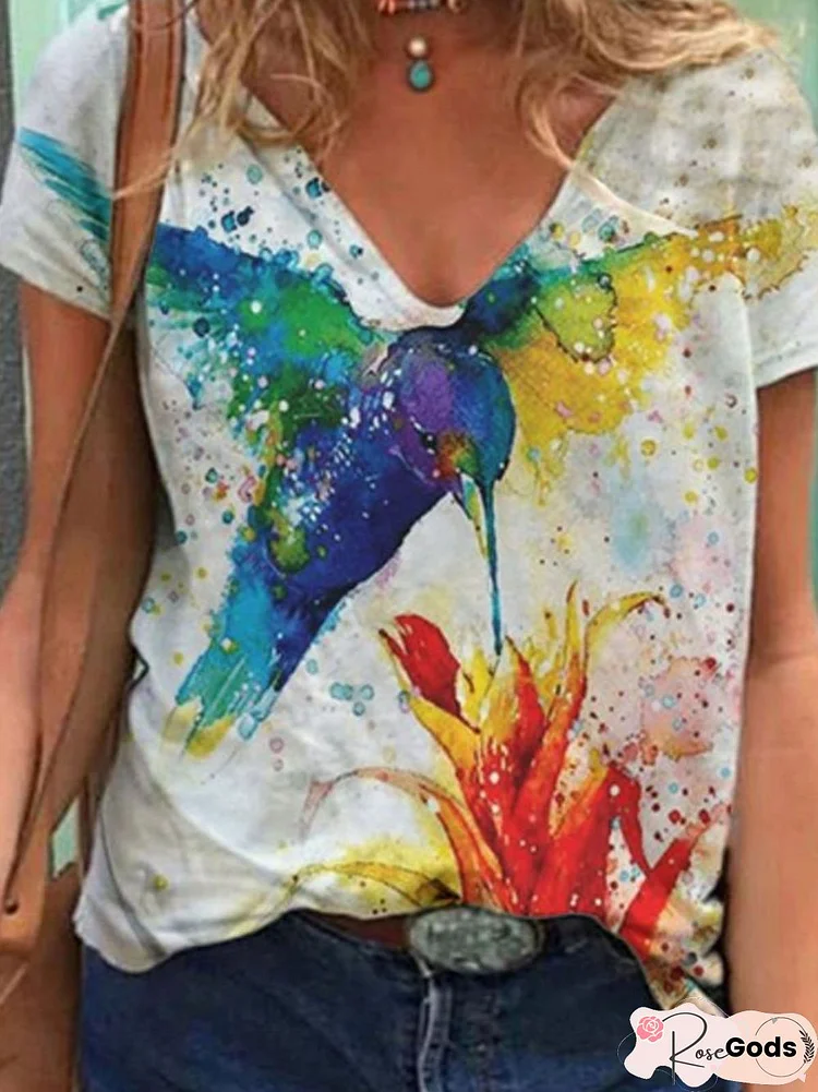 Casual Shift Short Sleeve T-Shirt