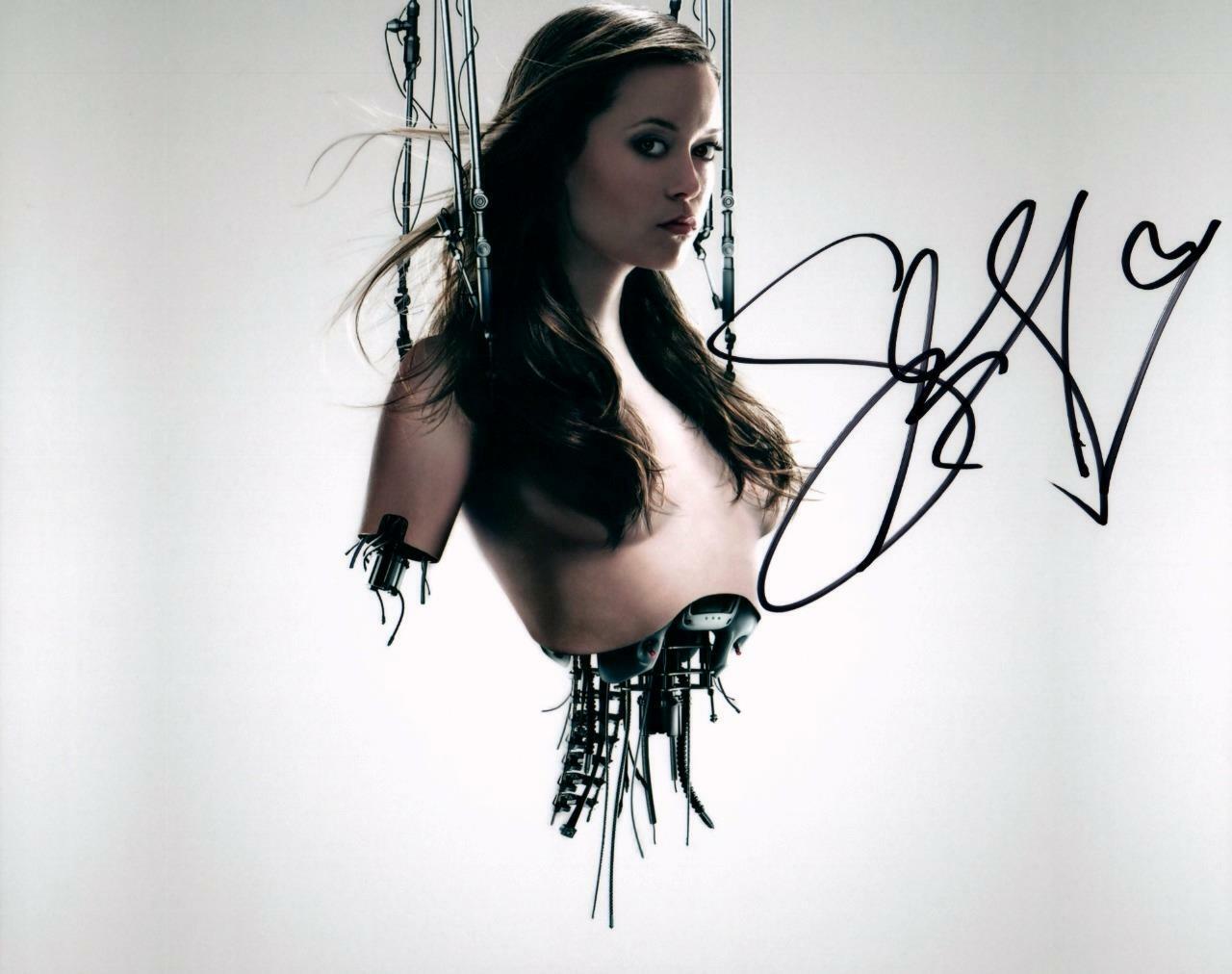 Summer Glau autographed 8x10 Photo Poster painting Really nice signed Photo Poster painting and COA