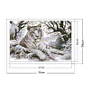 Tiger-14CT Stamped Cross Stitch Kit(51*36cm)