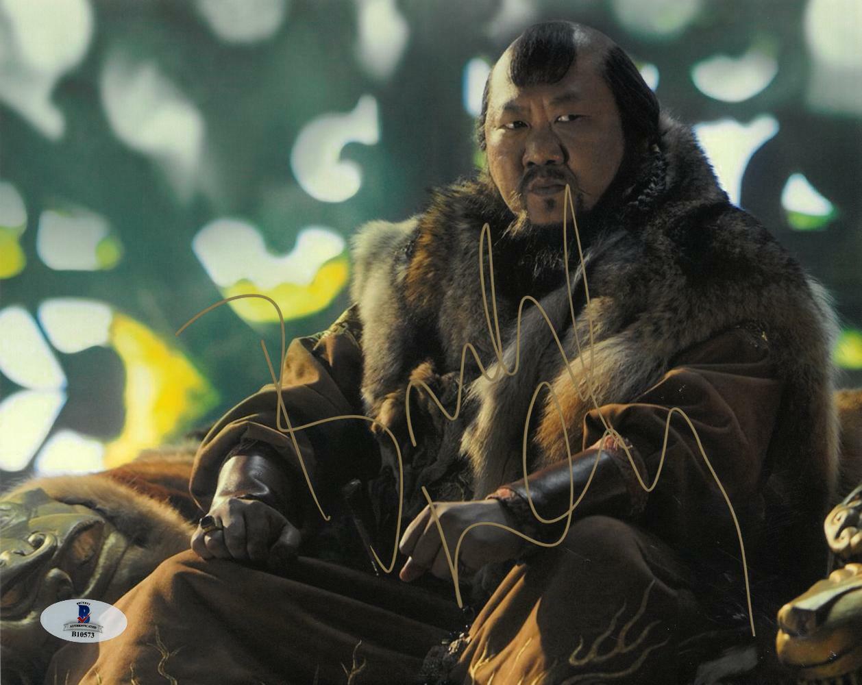 Benedict Wong Signed Marco Polo Authentic Autographed 8x10 Photo Poster painting BECKETT#B10573