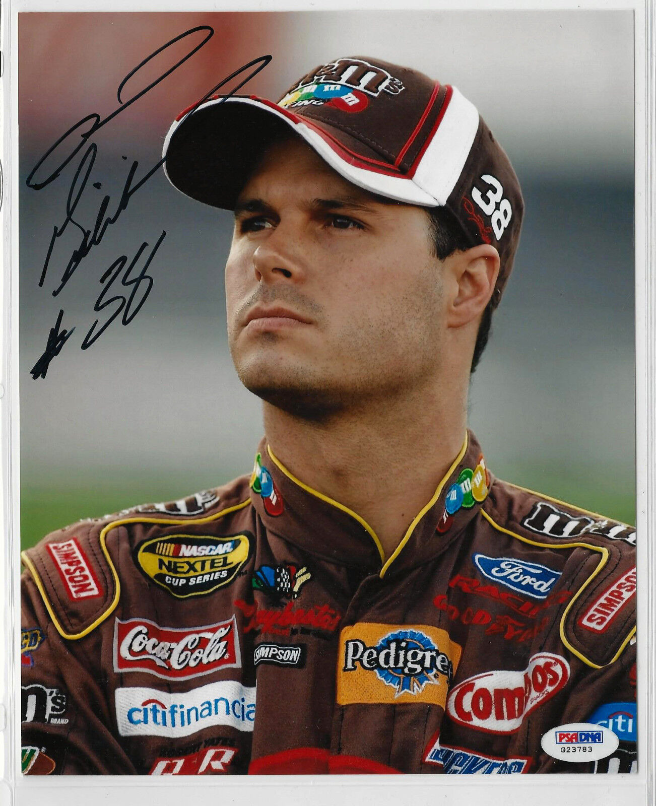 David Gilliland Hand Signed Autographed 8x10 Picture Photo Poster painting PSA/DNA NASCAR