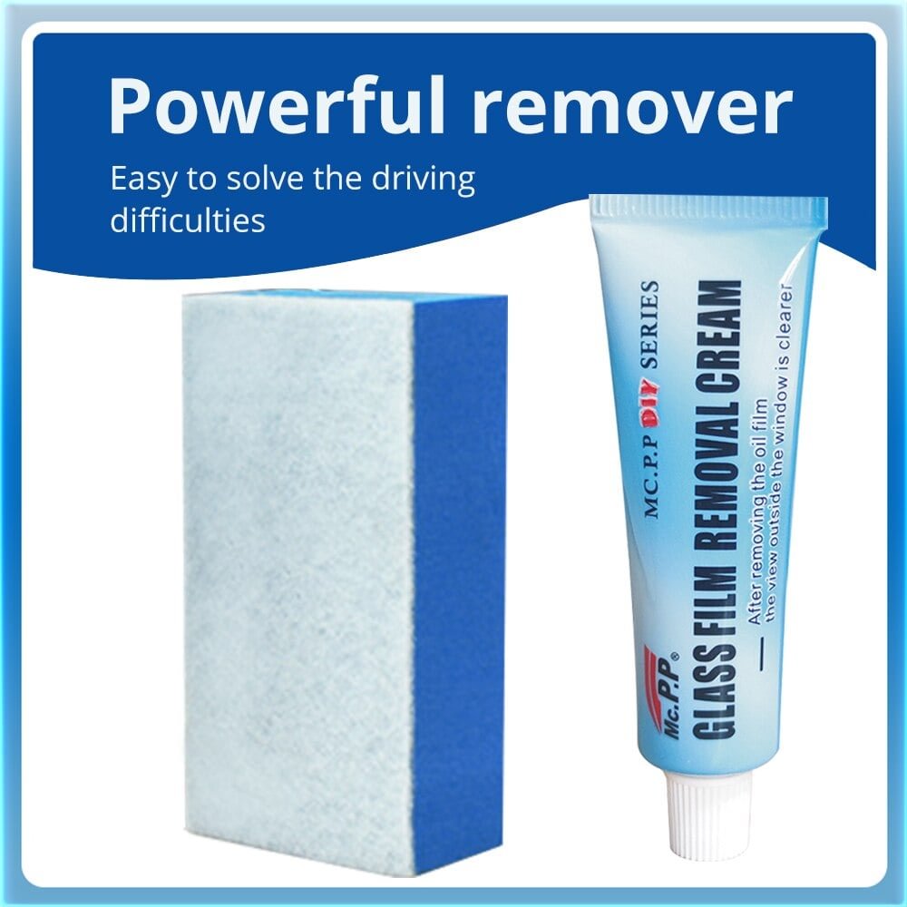 🎊BIG SALE🎊 Car Glass Oil Film Cleaner ♻Safety and Longterm Protection♻