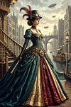 Luxury AB Velvet Diamond Painting Kit - Steam Beauty