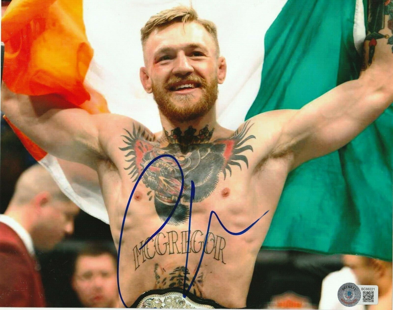 CONOR McGREGOR Signed 8x10 Photo Poster painting w/ Beckett COA (BAS)