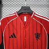 2025/2026 Manchester United Baseball Uniform Red Football Shirt 1:1 Thai Quality
