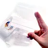Storage Bag Transparent Ziplock Plastic Bags Can Written-tool